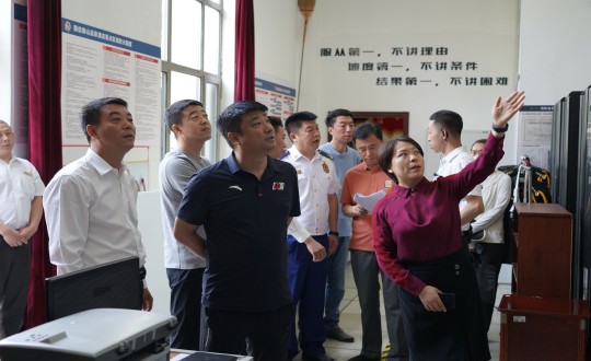 33.李琼华总经理欢迎吉林省督导组有关辅导对酒店公司进行安全综合结合查抄_副本.jpg